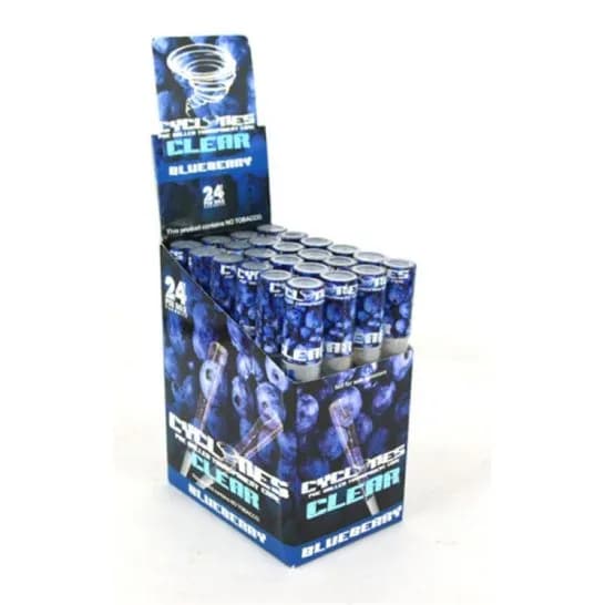 Blueberry Flavoured Cyclone Clear Cones
