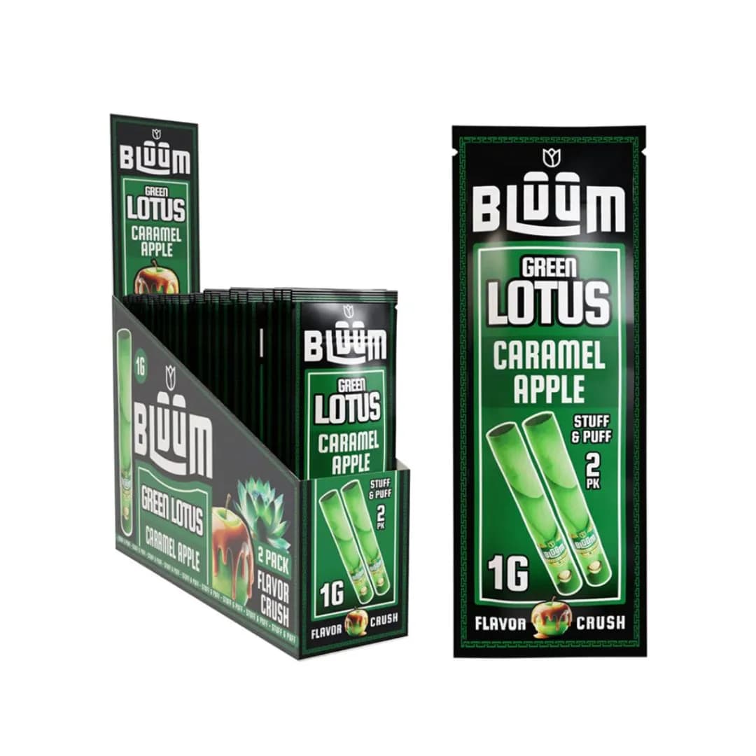 Bluum Green Lotus Caramel Apple Lotus Rolls - 2 Per Pack