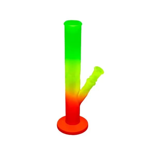 Bullet Rasta Colour Bong – Model 2718, 30 cm, 18.8 mm Joint