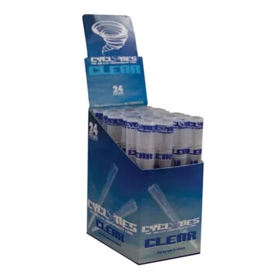 Clear Un-Flavoured Cyclone Cones
