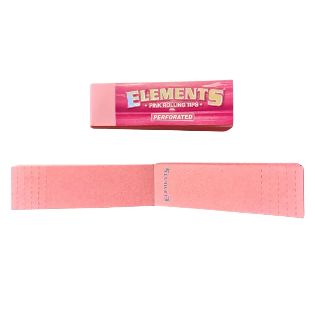 Elements Pink Perforated Tips Booklet - Roach Cards