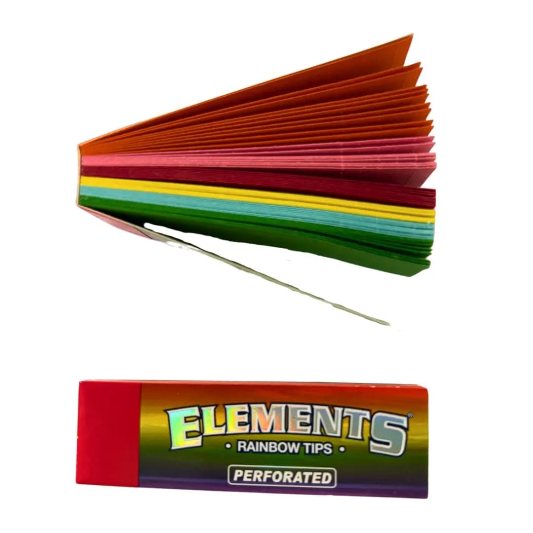 Elements Rainbow Perforated Tips