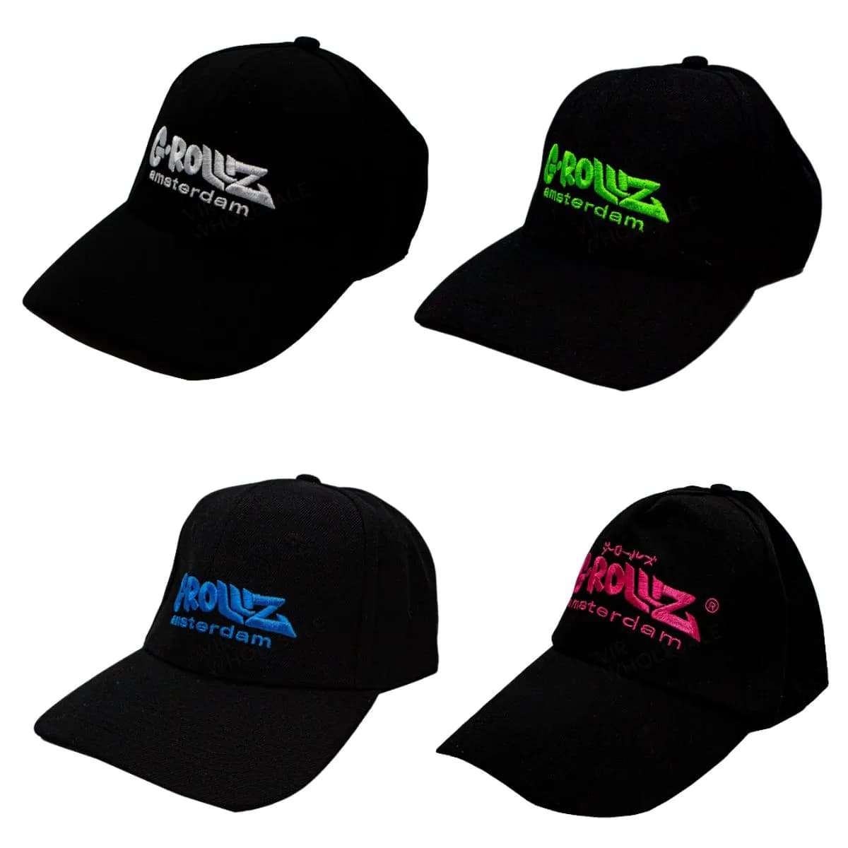 G-Rollz Adjustable Baseball Cap – Streetwear Headwear (4 Assorted Colours)