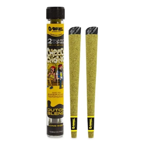 G-ROLLZ - Cheech & Chong Terpene Blunt Cones - 2 Per Pack - Dutch Blend