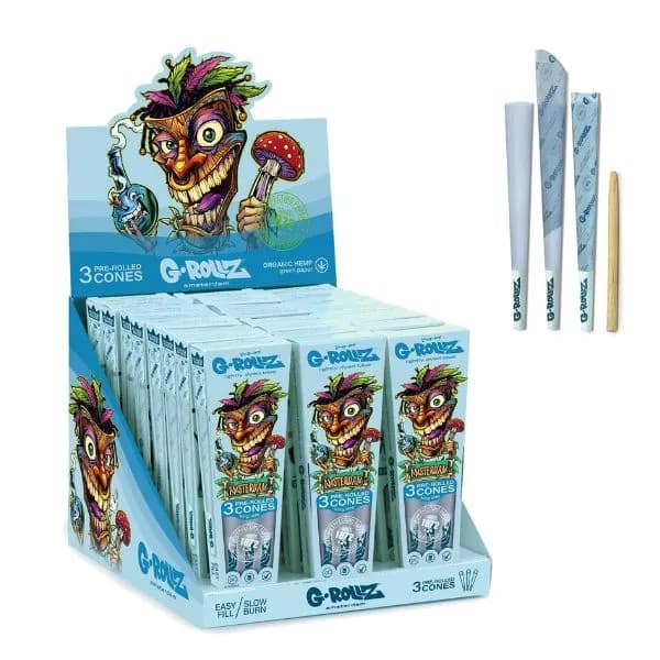 G-Rollz Collector - Tiki Blue - 3 Cones Per Pack