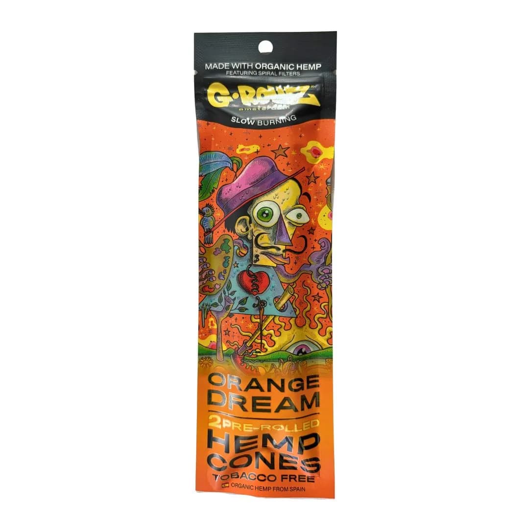 G-Rollz Orange Dream Flavoured Hemp Cones