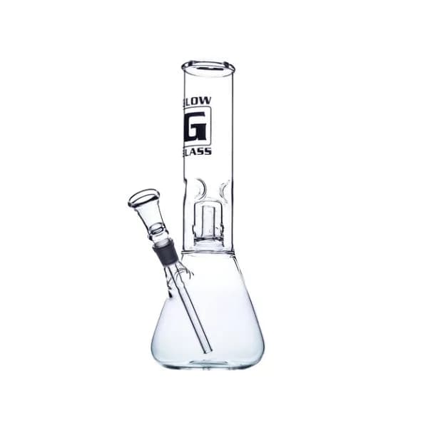 Glow Glass Biker Glass Bong – Model 2649, 28 cm, 14.5 mm, 50 mm