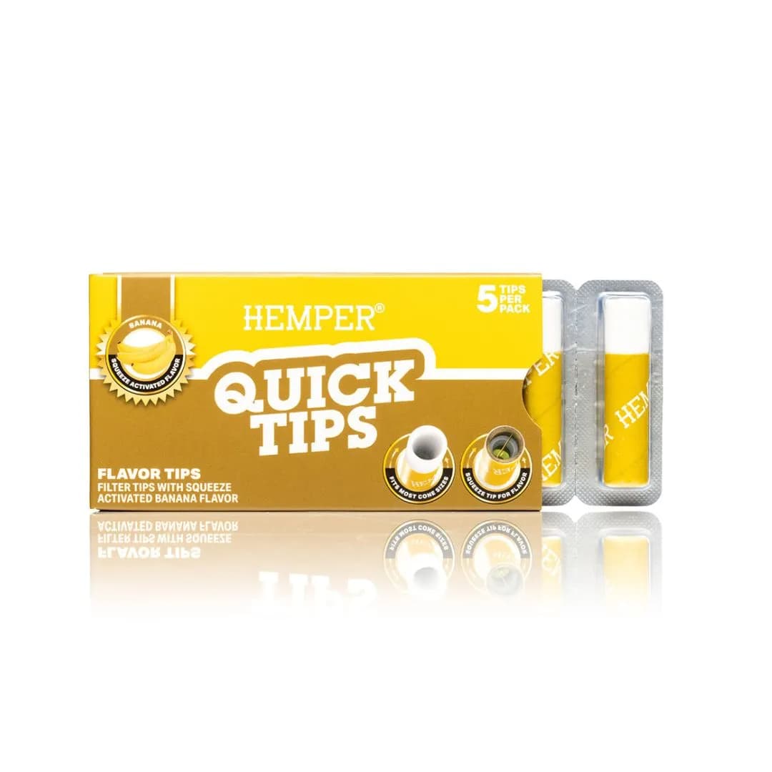 Hemper Quick Tips Banana - 5 Flavoured Tips