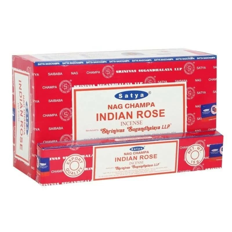 Indian Rose by Satya Incense Sticks 15g Box