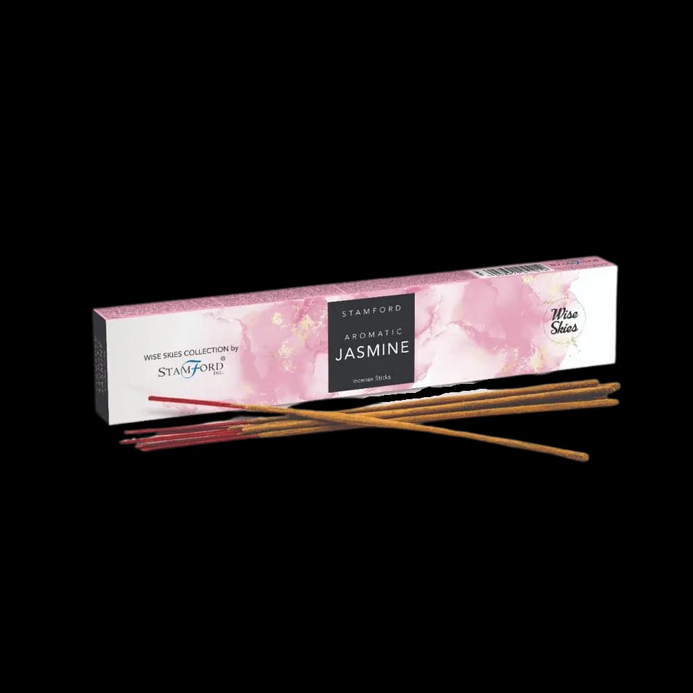 JASMINE Incense Sticks From Wise Skies - Stamford - 20 Per Pack