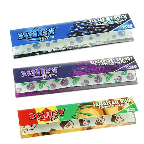Juicy Jay Flavoured King Size Rolling Papers - Various Flavours