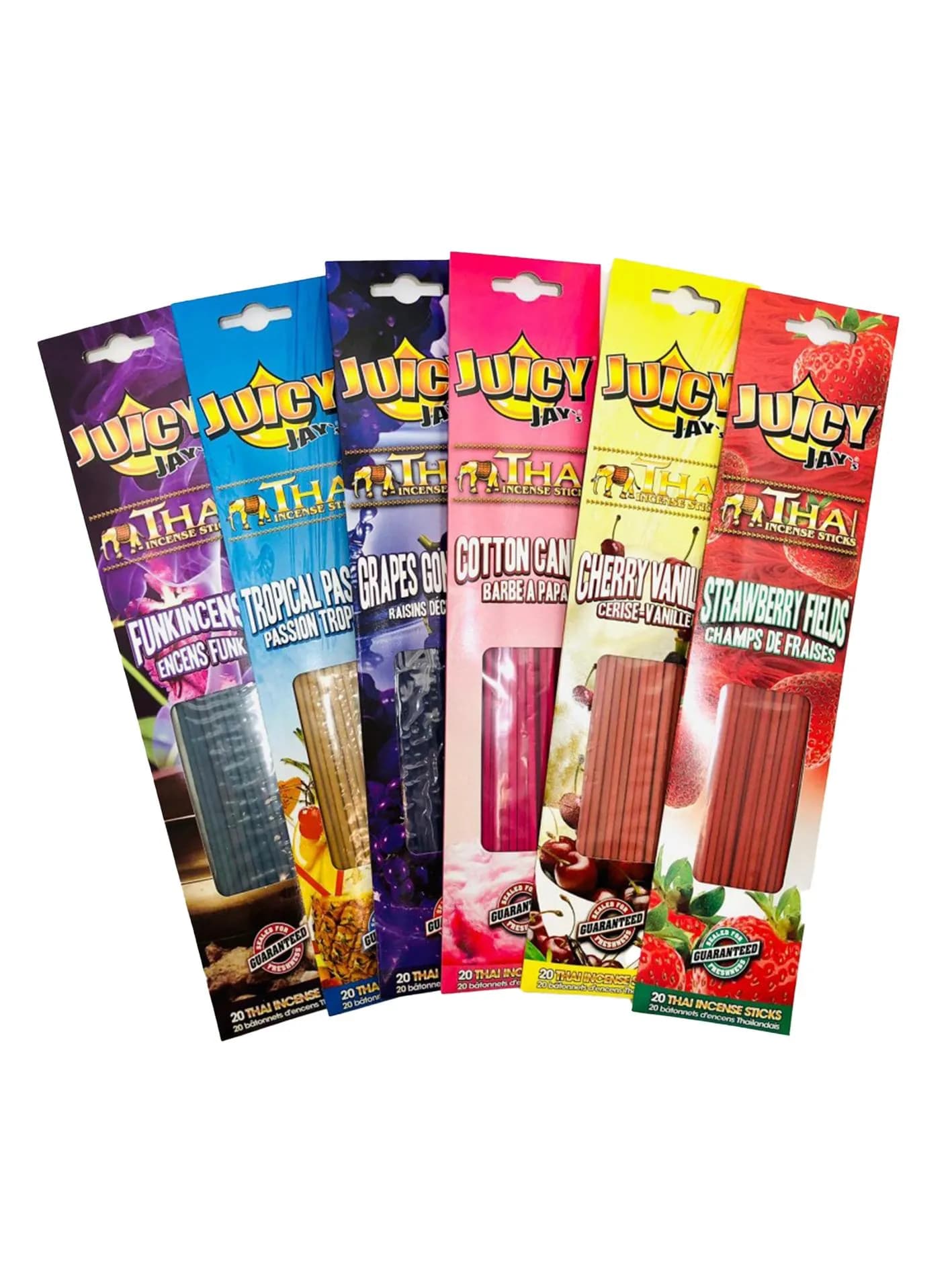 Juicy Jay's Incense Sticks (20 Per pack) - Various Scents