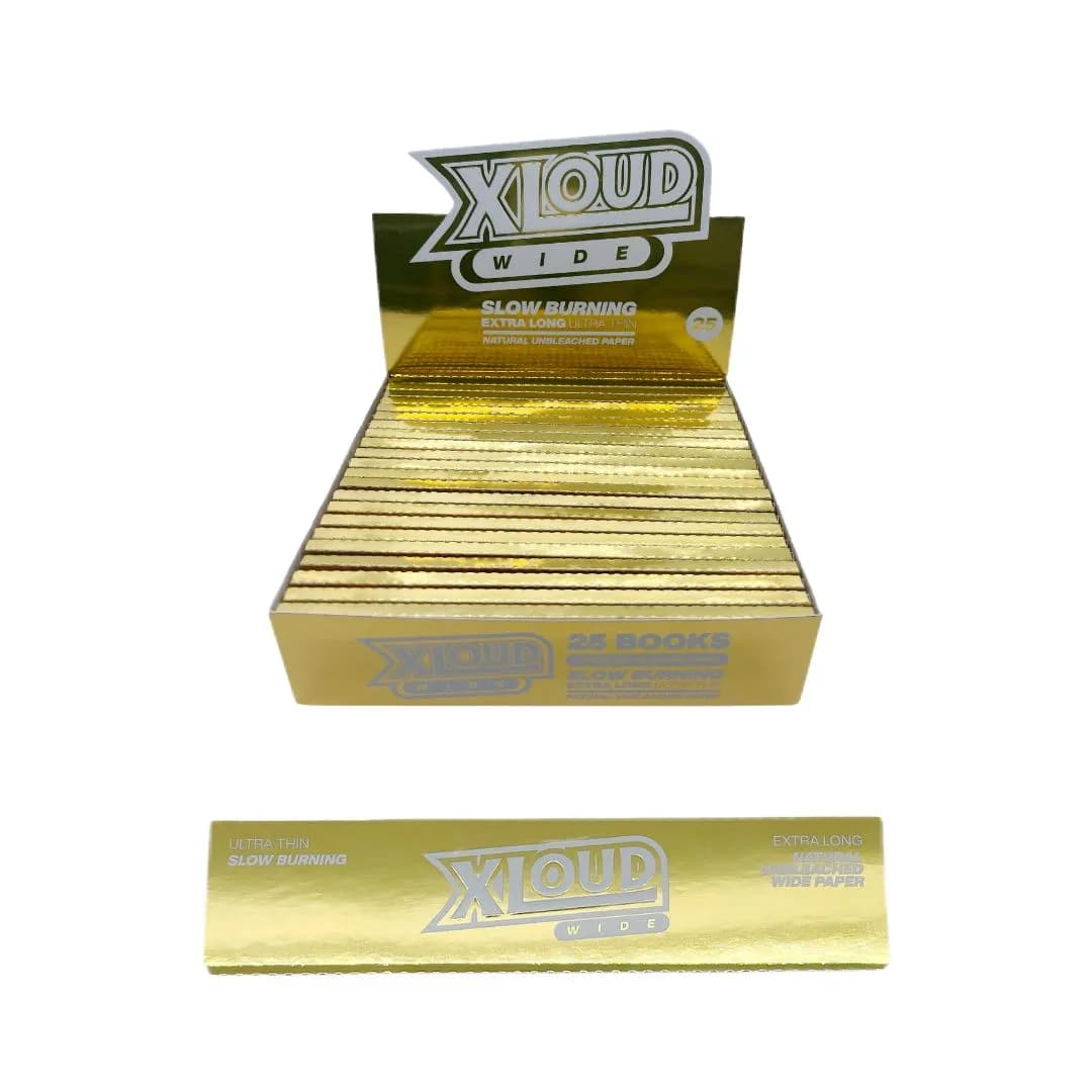 Loud LDN - XLOUD Extra Long Unbleached Papers 130mm Length