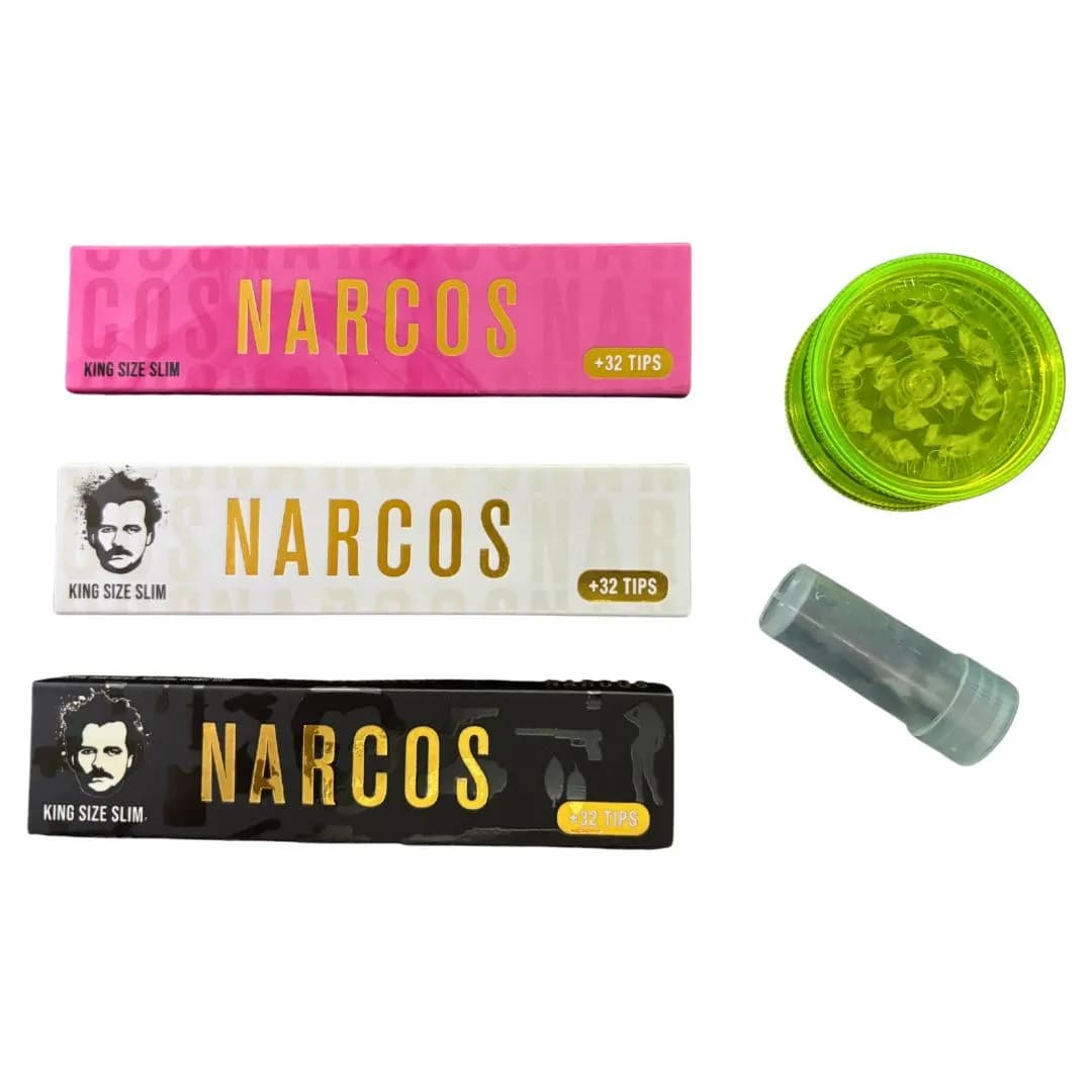 NARCOS Smokers Gift Set - Papers - Tips and More