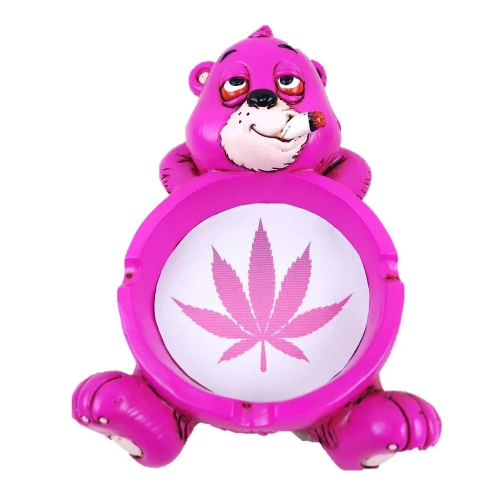 No Care Bear Pink Ashtray - High Quality Resin Ashtray