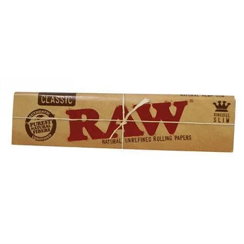RAW Kingsize Classic Slim Premium Rolling Papers