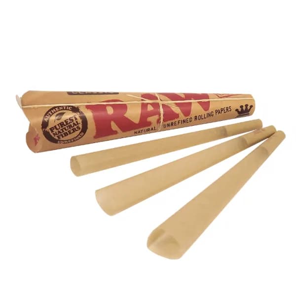 RAW Kingsize Cones Pre-Rolled- 3 Pack