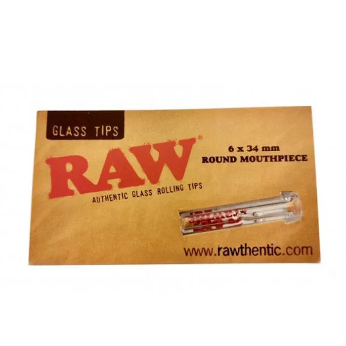 Raw Round Glass Rolling Tip