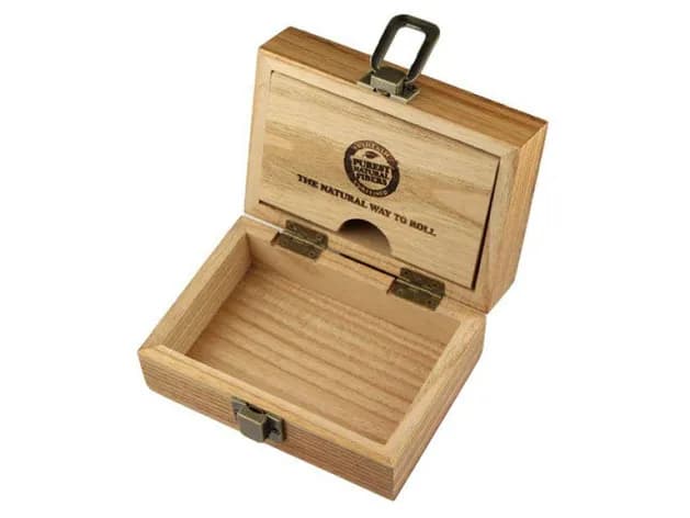 RAW Wooden Rolling Box (12.5 X 8.5cm)