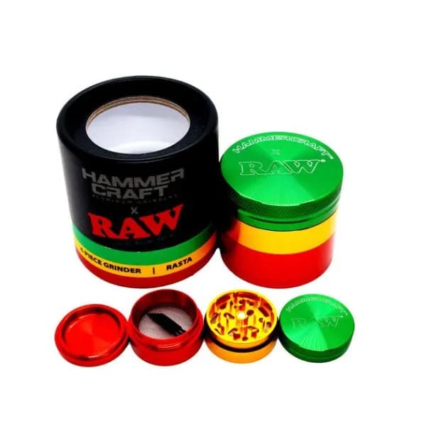 RAW X HAMMERCRAFT Rasta Grinder