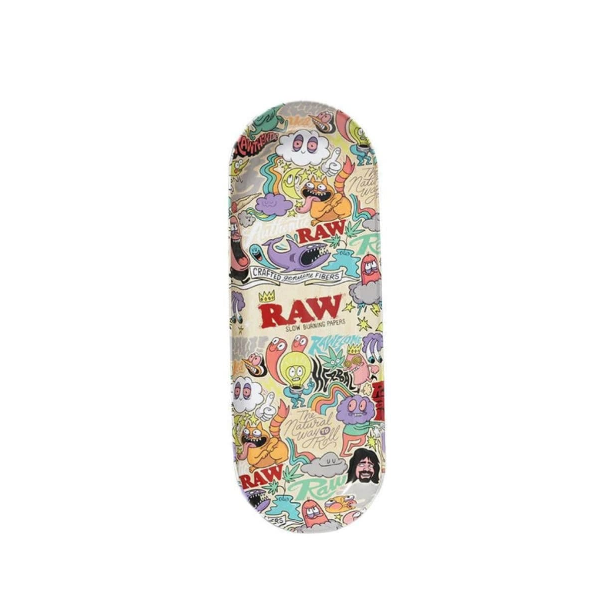 RAW Rolling Tray - Collage Art Design by Chris Piascik