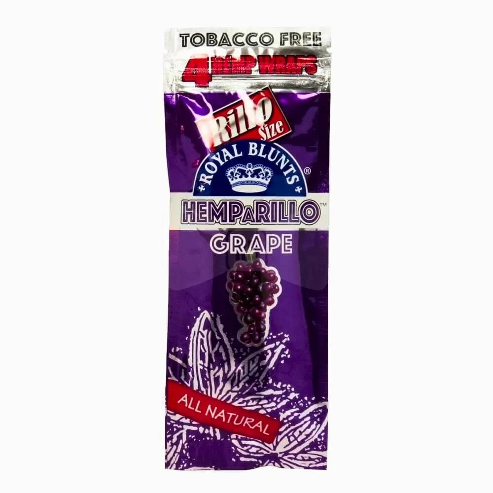 Royal Blunt Hemparillo Grape - 4 Wraps Per Pack