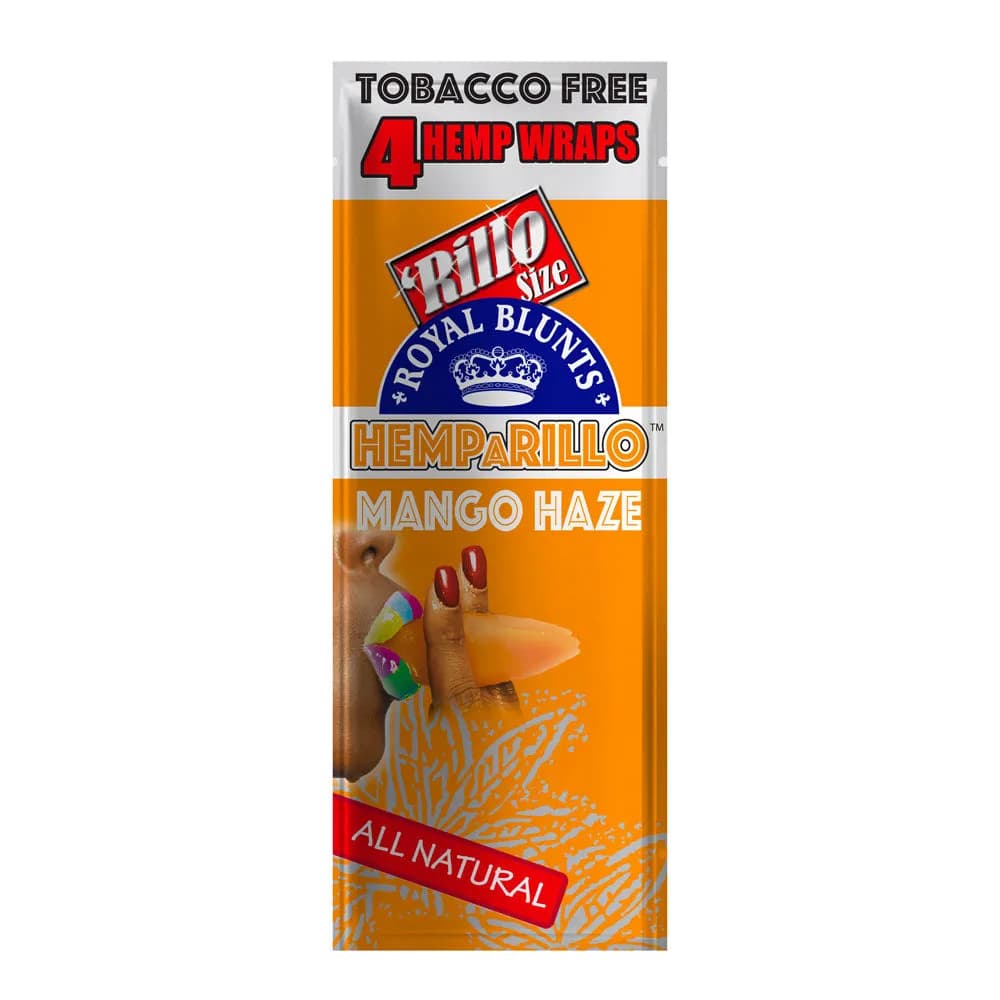 Royal Blunt Hemparillo Mango Haze - 4 Wraps Per Pack