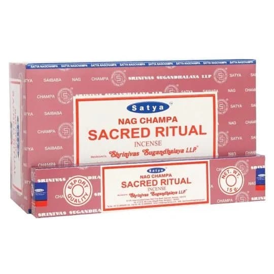 Sacred Ritual by Satya Incense Sticks 15g Box