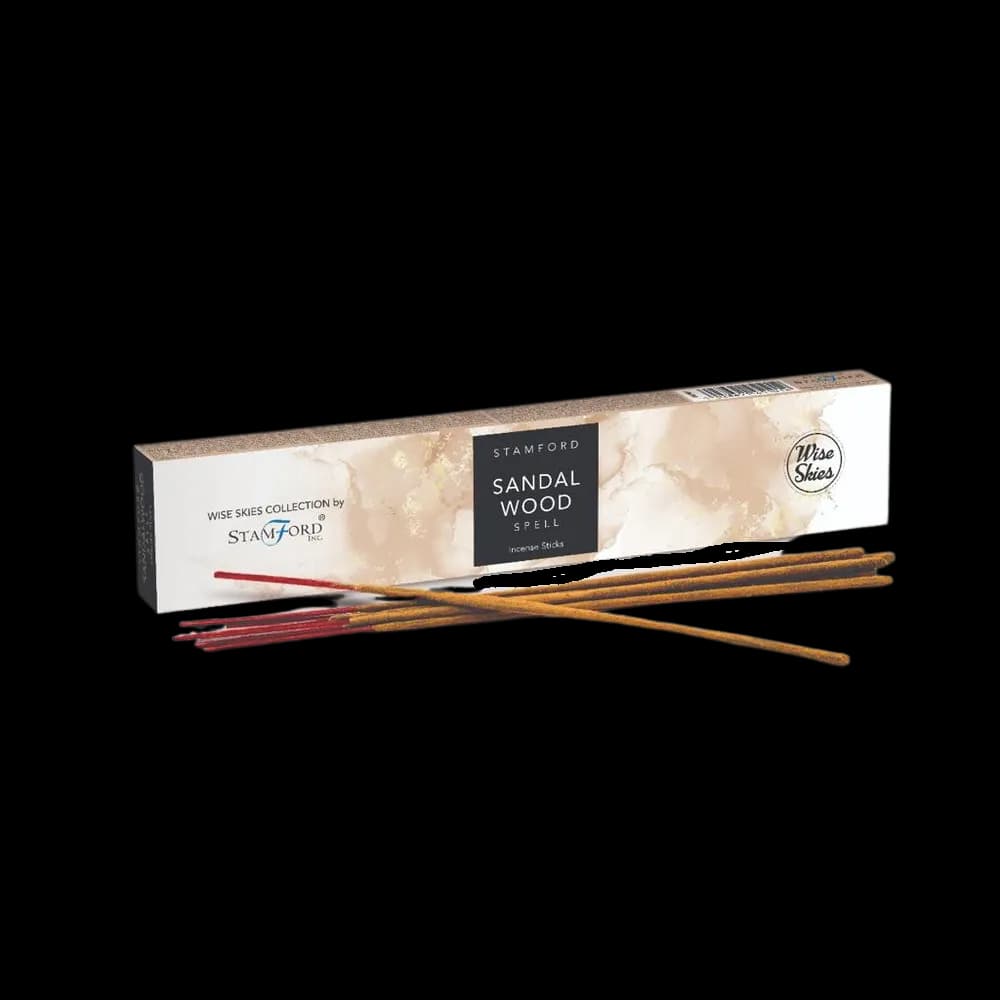Sandalwood Incense Sticks From Wise Skies - Stamford - 20 Per Pack