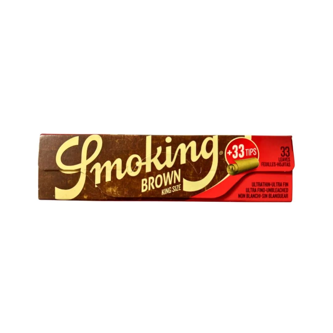 Smoking Kingsize Brown Papers & Tips Ultra Thin