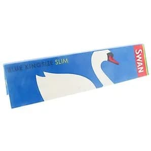 Swan King Size Blue Slim Rolling Papers