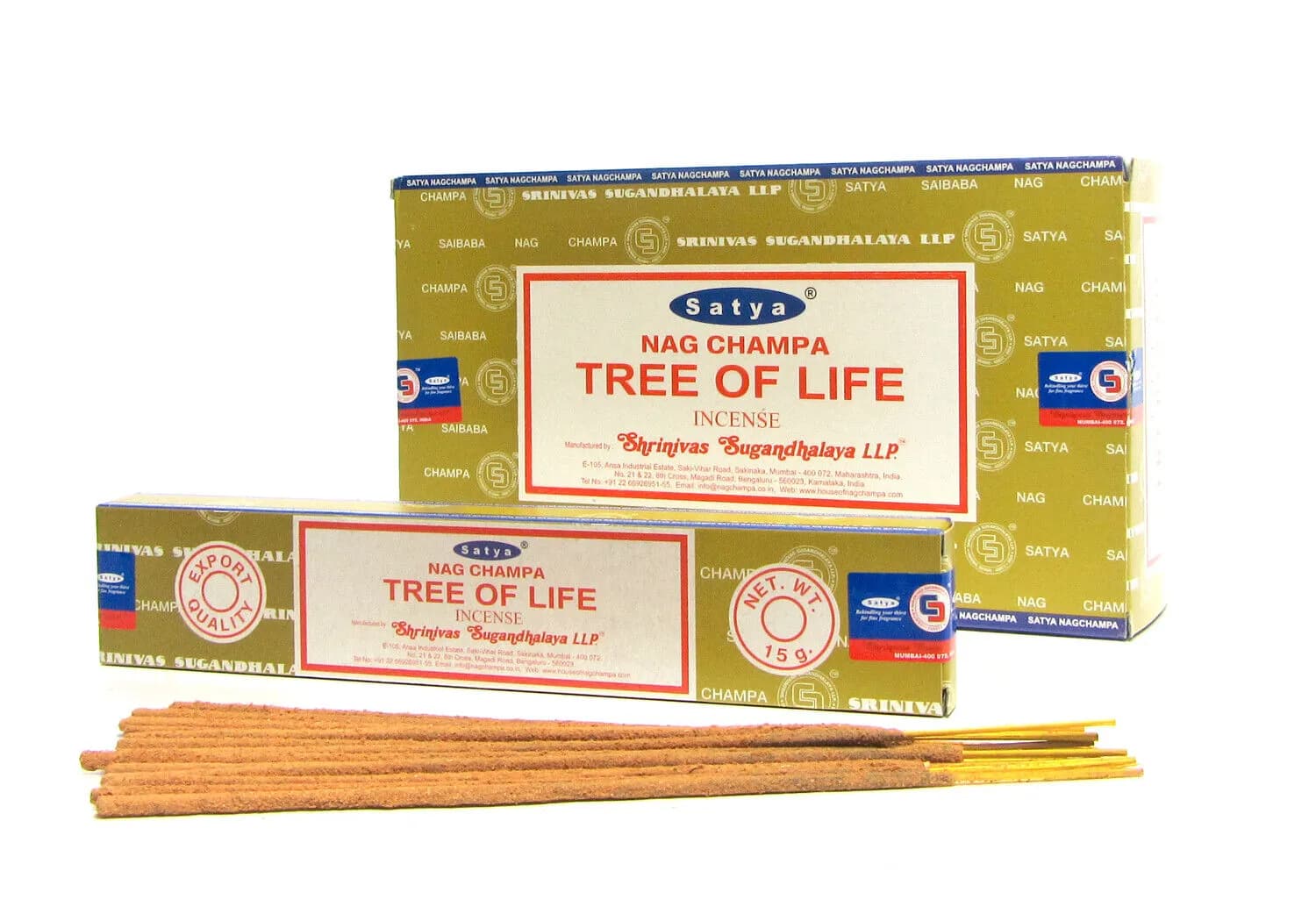 Tree Of Life by Satya Incense Sticks 15g Box