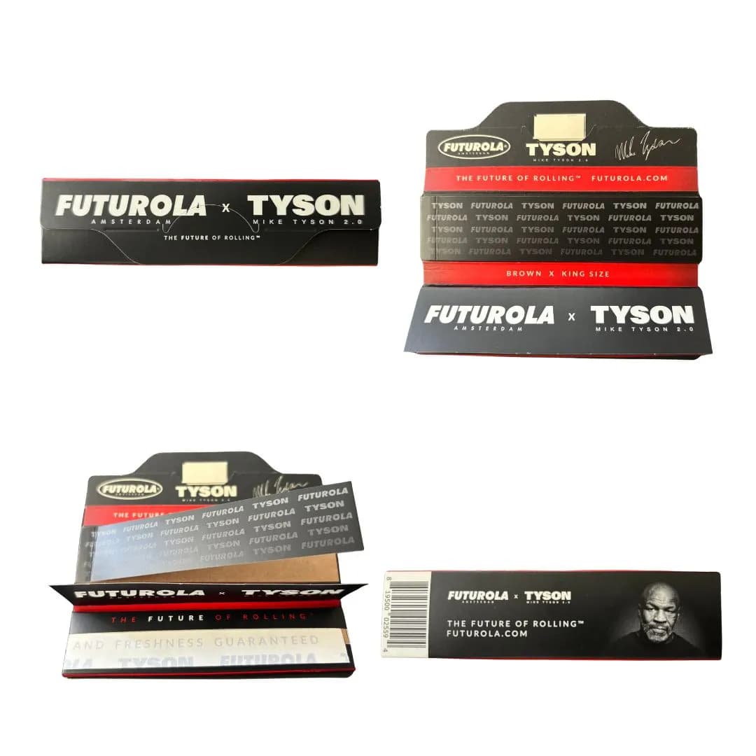 Tyson x Futurola Rolling Papers with Perforated Tips