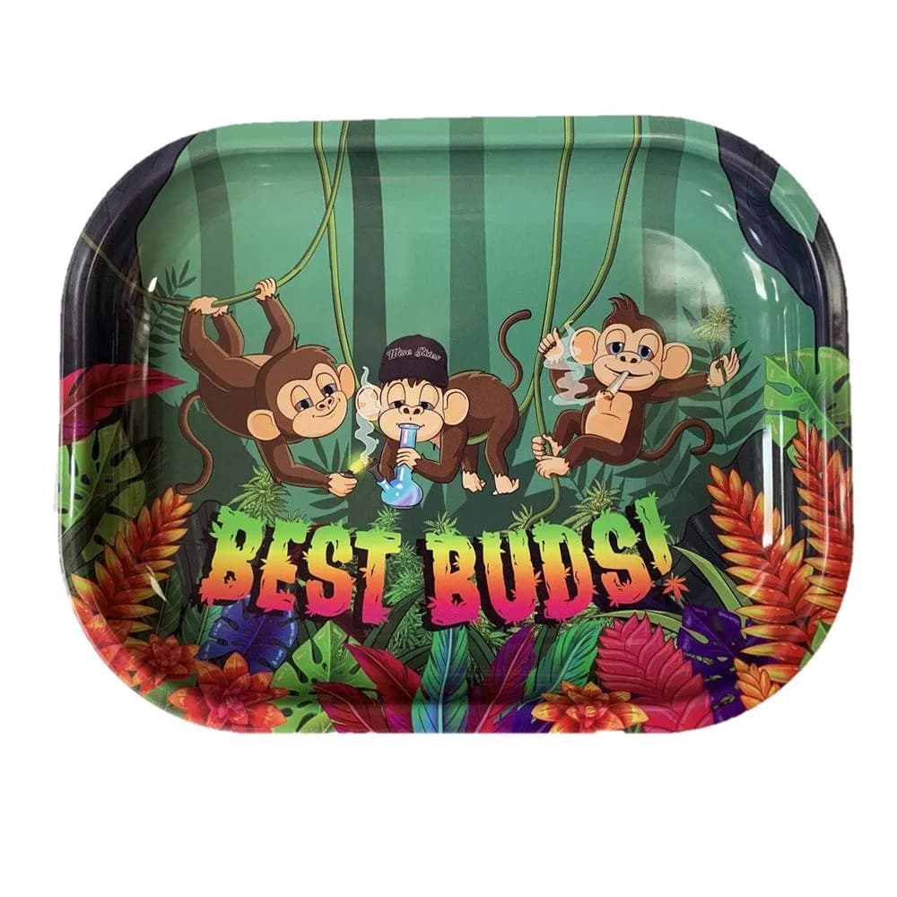 Wise Skies Best Buds Small Rolling Tray