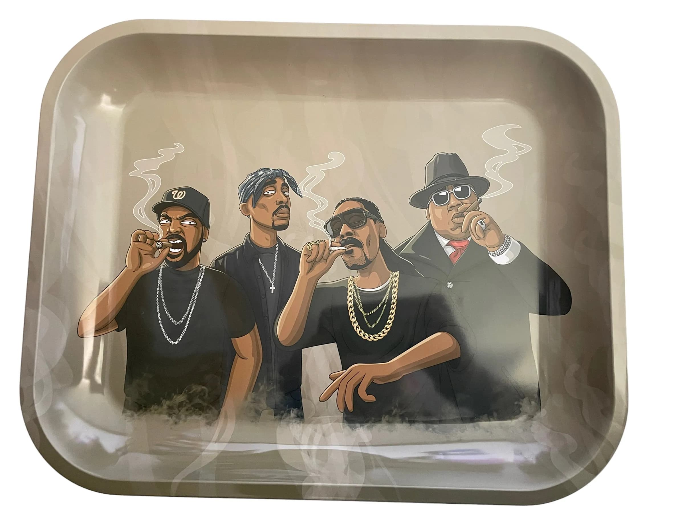 Wise Skies Rappers Large Rolling Tray