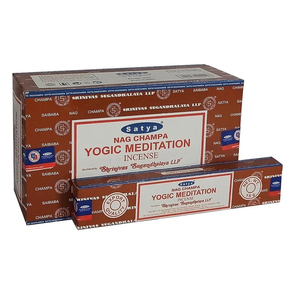 Yogic Meditation by Satya Incense Sticks 15g Box