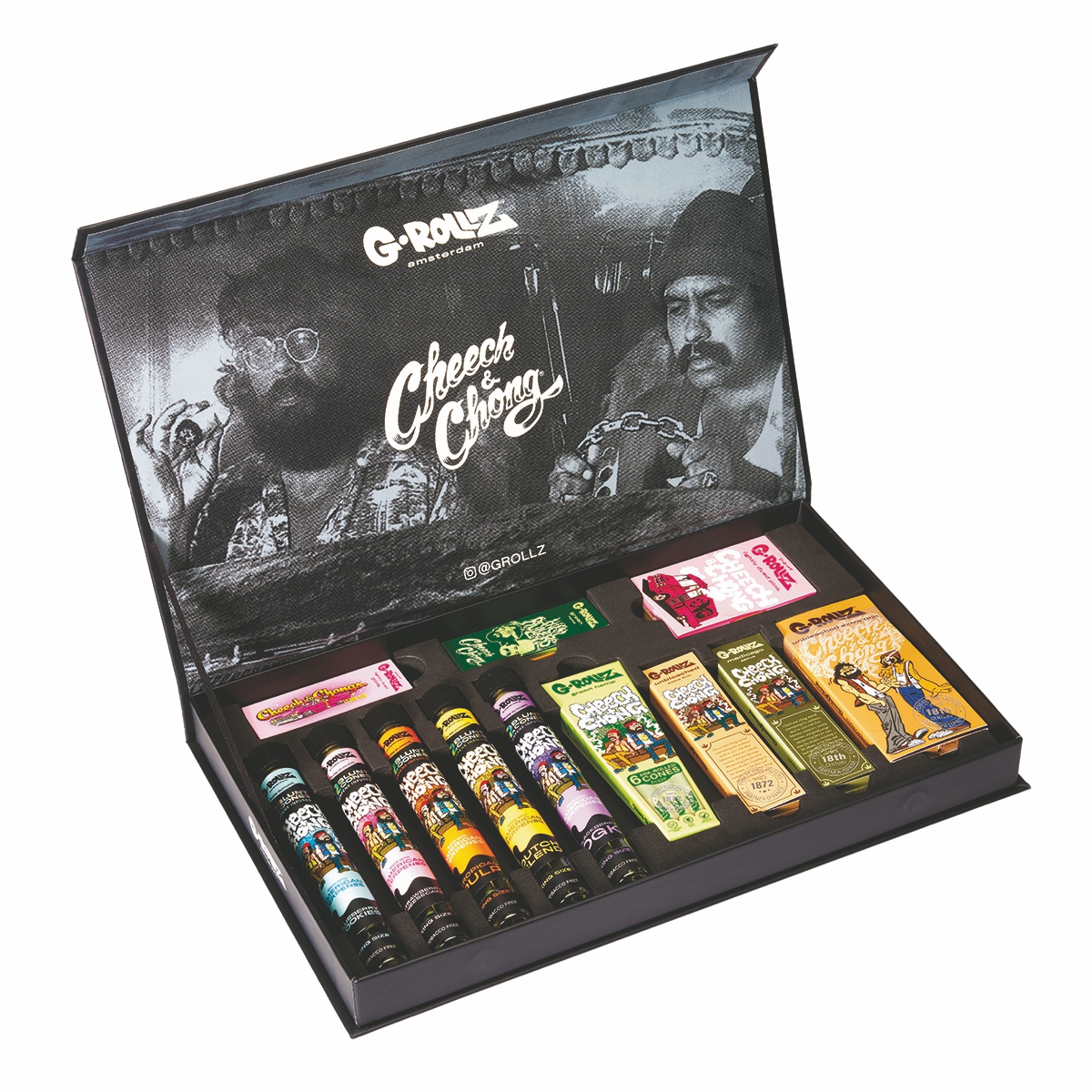 g rollz cheech & chong large gift box