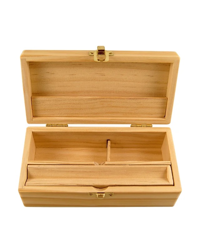rolling supreme medium wooden rolling box