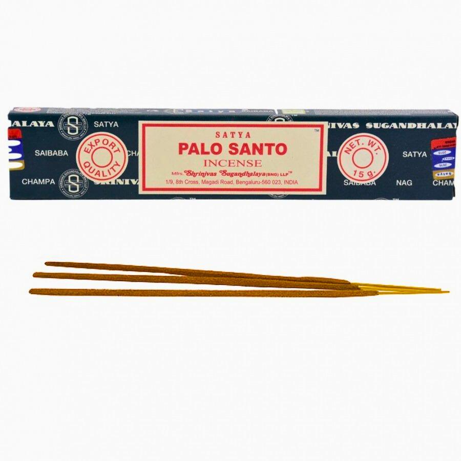 palo santo by satya incense sticks 15g box