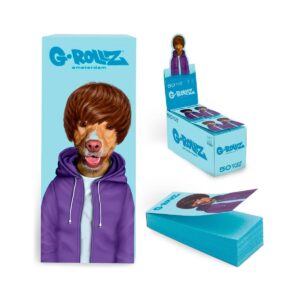 G-Rollz Pets Rock “Grunge” Blue Filter Tips from SMokers Store