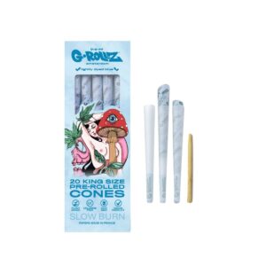 G-Rollz Naked Shroom Blue Collector’s Edition 20-pack King Size cones.