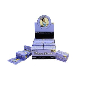 The Blazy Susan Purple High Roller Kit sitting on a rolling tray, highlighting its sleek design and vibrant purple color.