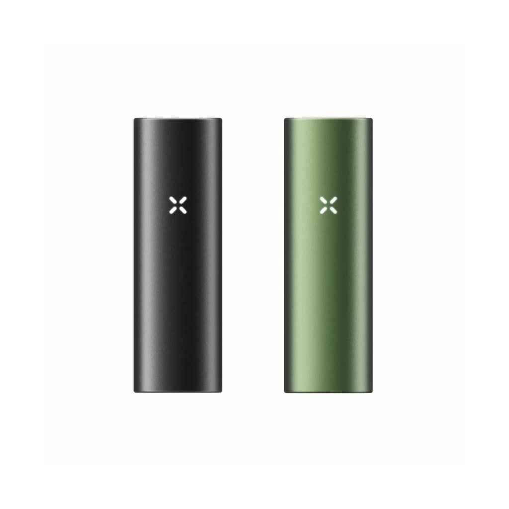 PAX Flow premium dry herb vaporizer in black and blue colorway