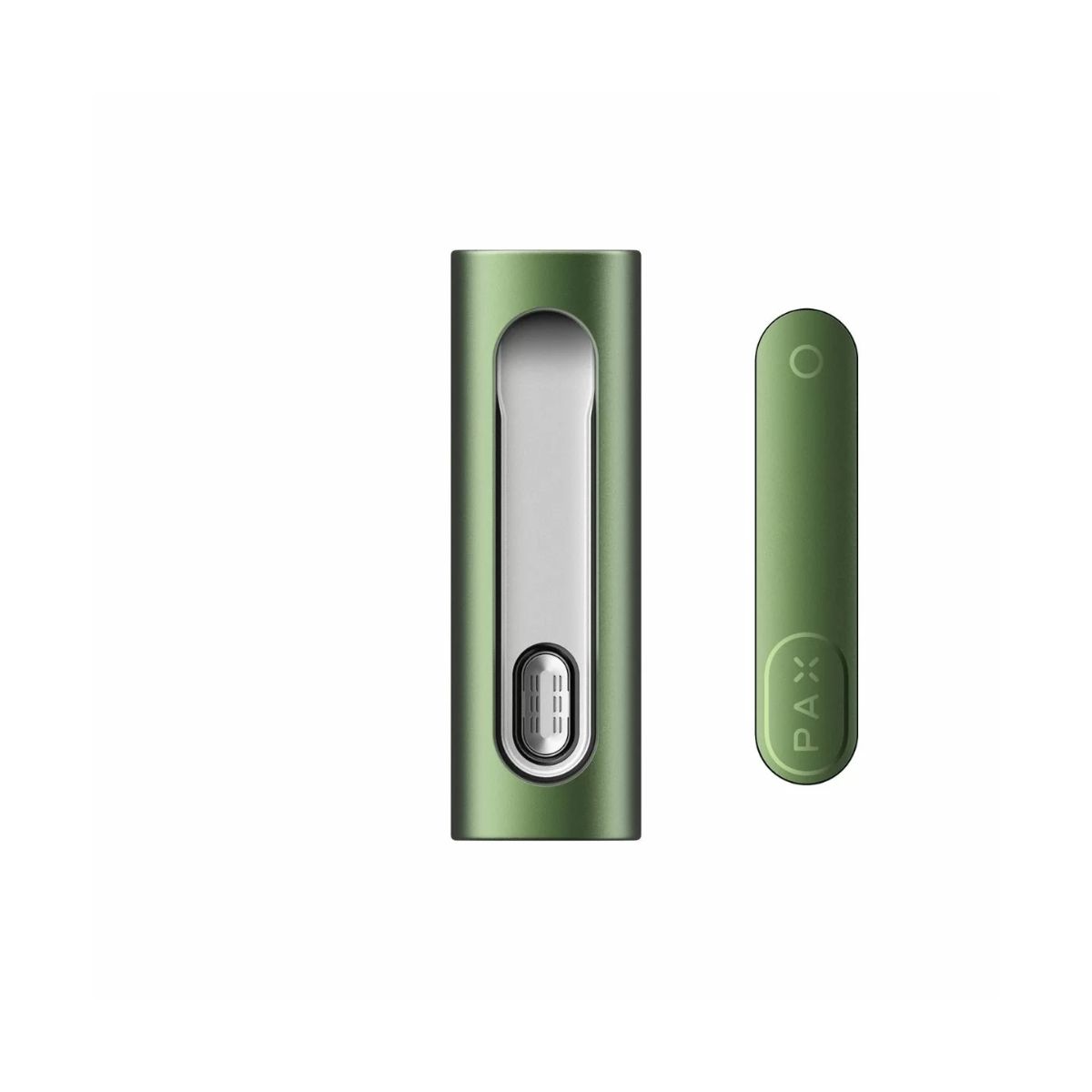 PAX Flow dry herb vape charging on its magnetic USB dock