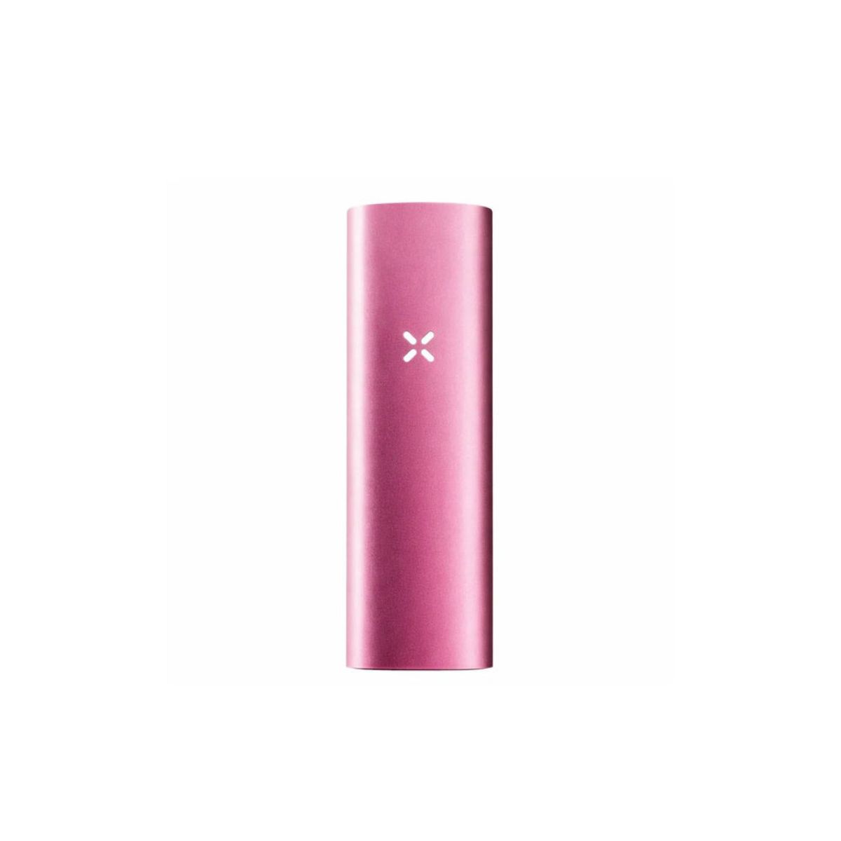 Bold Pink PAX Mini portable vaporizer standing upright