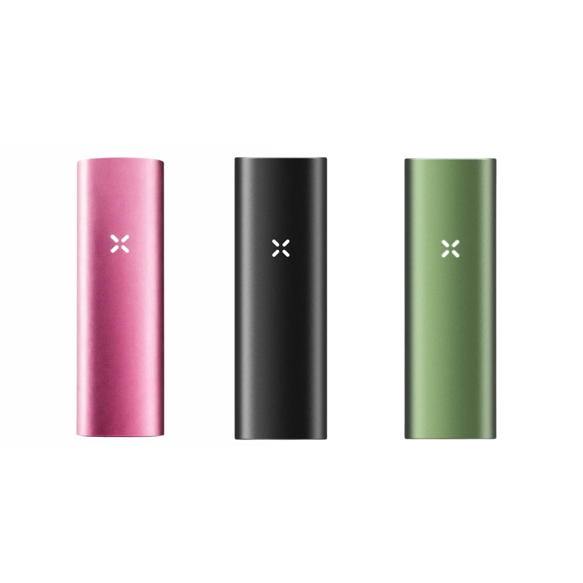 PAX Mini vaporizer in a range of three striking colours